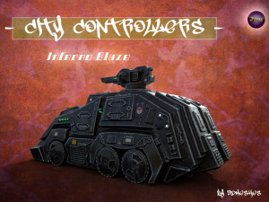 City Controllers - Inferno Blaze - PBR 3D 模型