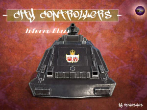 City Controllers - Inferno Blaze - PBR 3D Model