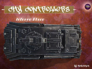 City Controllers - Inferno Blaze - PBR 3D Model