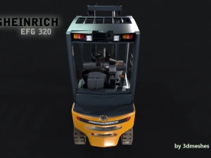 Jungheinrich - EFG320 Electro Forklift - PBR 3D Model