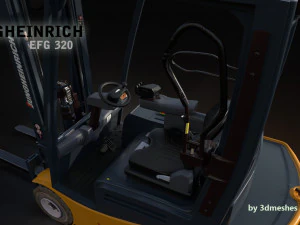 Jungheinrich - EFG320 Electro Forklift - PBR 3D Model