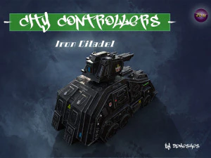 City Controllers - Iron Citadel - PBR 3D Model