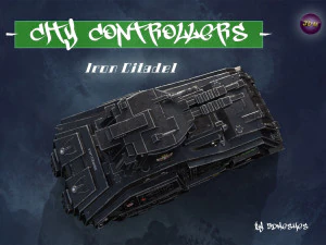 City Controllers - Iron Citadel - PBR 3D Model