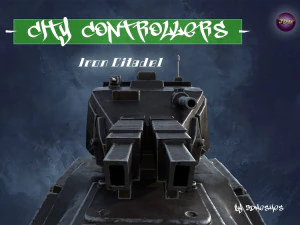 City Controllers - Iron Citadel - PBR 3D Model