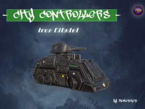 City Controllers - Iron Citadel - PBR Model 3D