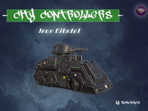 City Controllers - Iron Citadel - PBR 3D Model