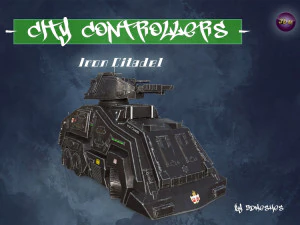 City Controllers - Iron Citadel - PBR 3D Model