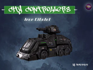 City Controllers - Iron Citadel - PBR 3D Model