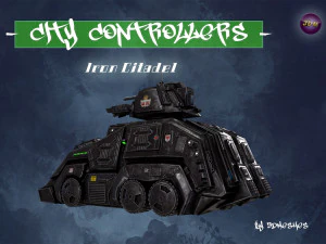City Controllers - Iron Citadel - PBR 3D Model