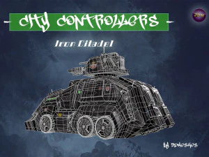 City Controllers - Iron Citadel - PBR 3D Model