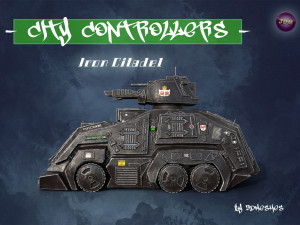 City Controllers - Iron Citadel - PBR Model 3D