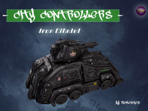 City Controllers - Iron Citadel - PBR Model 3D