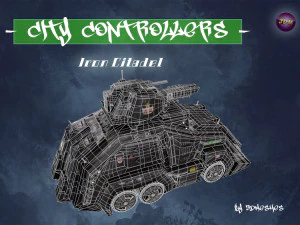 City Controllers - Iron Citadel - PBR 3D Model