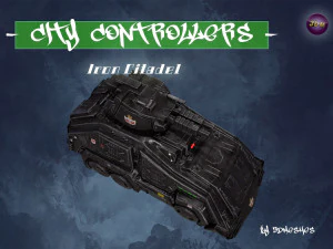 City Controllers - Iron Citadel - PBR 3D Model