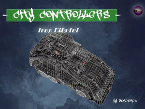 City Controllers - Iron Citadel - PBR 3D Model