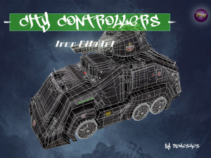 City Controllers - Iron Citadel - PBR Model 3D