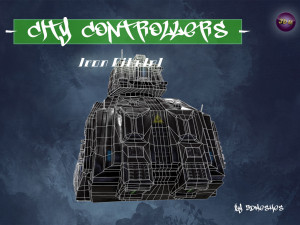 City Controllers - Iron Citadel - PBR Model 3D
