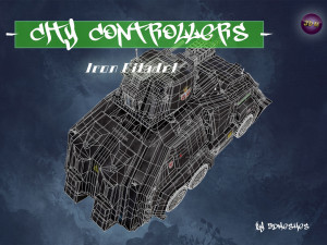 City Controllers - Iron Citadel - PBR Model 3D