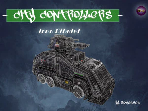 City Controllers - Iron Citadel - PBR 3D Model