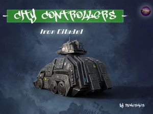 City Controllers - Iron Citadel - PBR 3D Model