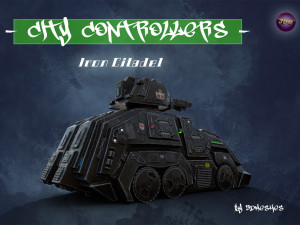 City Controllers - Iron Citadel - PBR Model 3D