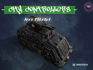 City Controllers - Iron Citadel - PBR 3D Model