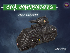 City Controllers - Iron Citadel - PBR Model 3D