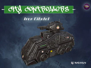 City Controllers - Iron Citadel - PBR 3D Model