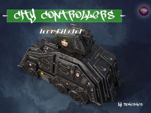City Controllers - Iron Citadel - PBR 3D Model