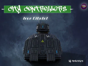 City Controllers - Iron Citadel - PBR 3D Model