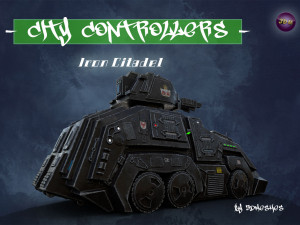 City Controllers - Iron Citadel - PBR Model 3D