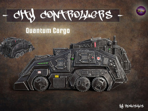 City Controllers - Quantum Cargo - PBR 3D-Modell