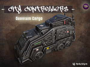 City Controllers - Quantum Cargo - PBR 3D Модель