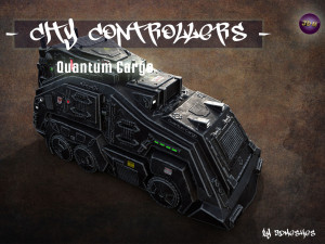 City Controllers - Quantum Cargo - PBR 3D Модель