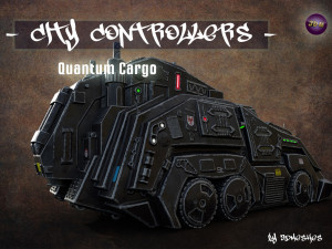 City Controllers - Quantum Cargo - PBR 3D Модель