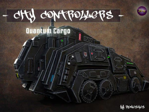 City Controllers - Quantum Cargo - PBR 3D Model
