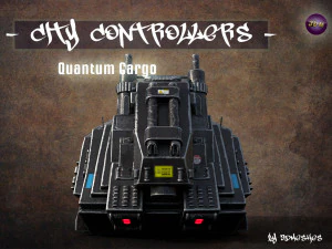 City Controllers - Quantum Cargo - PBR 3D Model