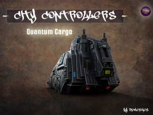 City Controllers - Quantum Cargo - PBR 3D Модель