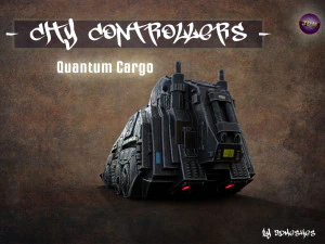 City Controllers - Quantum Cargo - PBR 3D Model