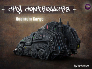 City Controllers - Quantum Cargo - PBR 3D Model