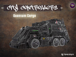 City Controllers - Quantum Cargo - PBR 3D Модель