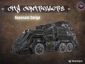 City Controllers - Quantum Cargo - PBR 3D Model