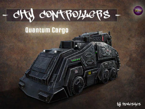 City Controllers - Quantum Cargo - PBR 3D Model