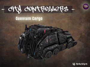 City Controllers - Quantum Cargo - PBR 3D Model