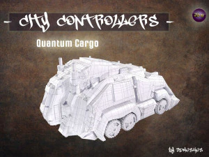 City Controllers - Quantum Cargo - PBR 3D Model