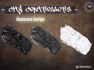 City Controllers - Quantum Cargo - PBR 3D Модель