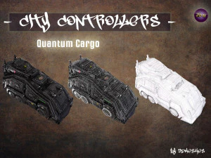 City Controllers - Quantum Cargo - PBR 3D Model