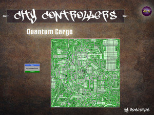 City Controllers - Quantum Cargo - PBR 3D Модель