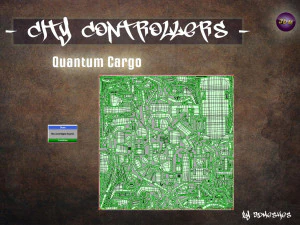 City Controllers - Quantum Cargo - PBR 3D Model
