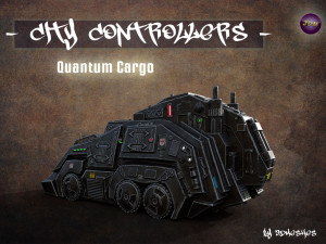 City Controllers - Quantum Cargo - PBR 3D Модель
